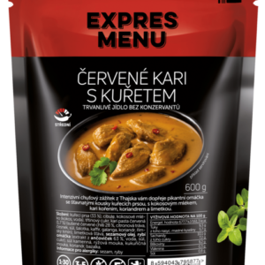 Červené kari s kuracím mäsom