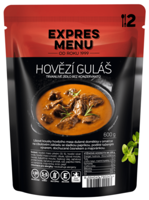 Hovädzí guláš Hovädzí guláš